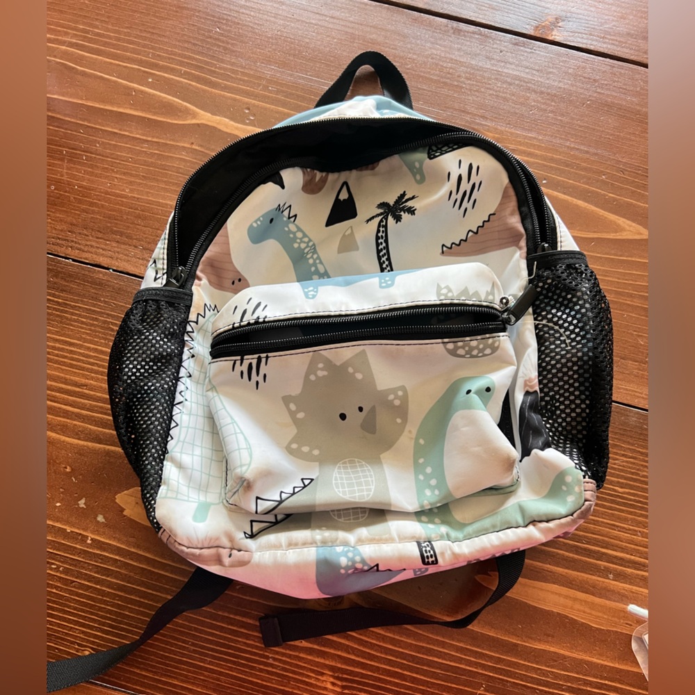 Toddler Dinosaur Print Backpack